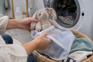 Un doudou lavé en machine